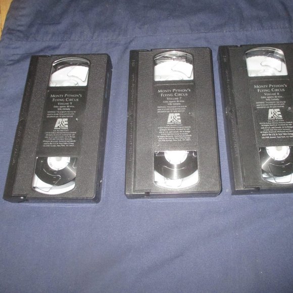 Monty Python's Flying Circus VHS Box Set: Vol, 7 to 9  plus Life of Brian - Picture 8 of 8